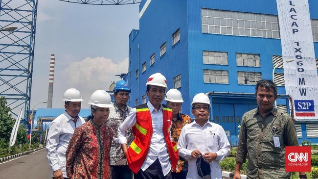 Presiden Joko Widodo mengklaim tingkat keterjangkauan listrik di Indonesia mencapai 98,3 persen. Meski begitu, Ia ingin ada sumber listrik selain energi fosil.