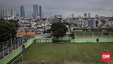 FOTO: Jejak Sejarah Stadion Voetbalbond Indonesische Jacatra Mengintip jejak sejarah terdapat lapangan sepak bola Voetbalbond Indonesische Jacatra (VIJ) yang menjadi cikal bakal kelahiran Persija Jakarta.