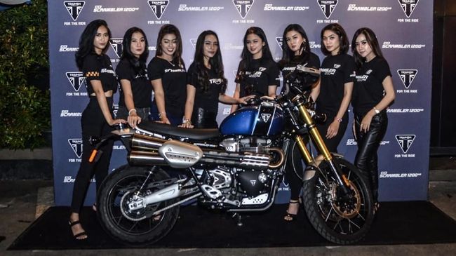Scrambler 1200 XE Pakai 'Cruise Control' Tembus Rp550 Juta Triumph Scrambler 1200 XE yang dilengkapi berbagai fitur terkini salah satunya, yaitu cruise control disebut akan memikat hati konsumen.