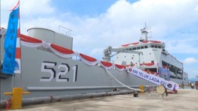 VIDEO: TNI AL Resmikan KRI Teluk Lada 521