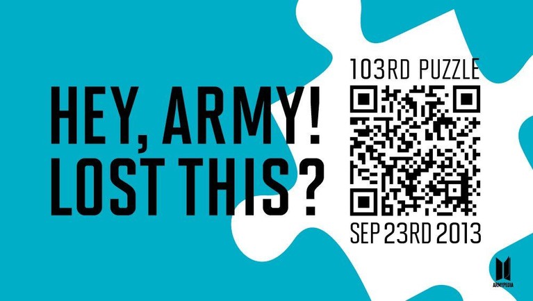 Situs untuk fans BTS ini, mengajak ARMY untuk bermain games dengan mencari serta mengumpulkan Puzzle QR Code. Jumlahnya ada sekita 2018 puzzles.