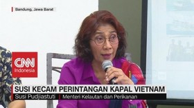 Menteri Susi Kecam Peringatan Kapal Vietnam