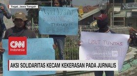 Aksi Solidaritas Kecam Kekerasan pada Jurnalis