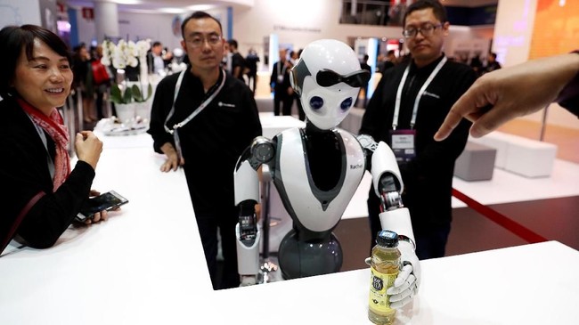 FOTO: 'Perang' Inovasi di Mobile World Congress 2019