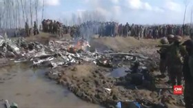 VIDEO: Pakistan Tembak Jatuh Helikopter India di Kashmir