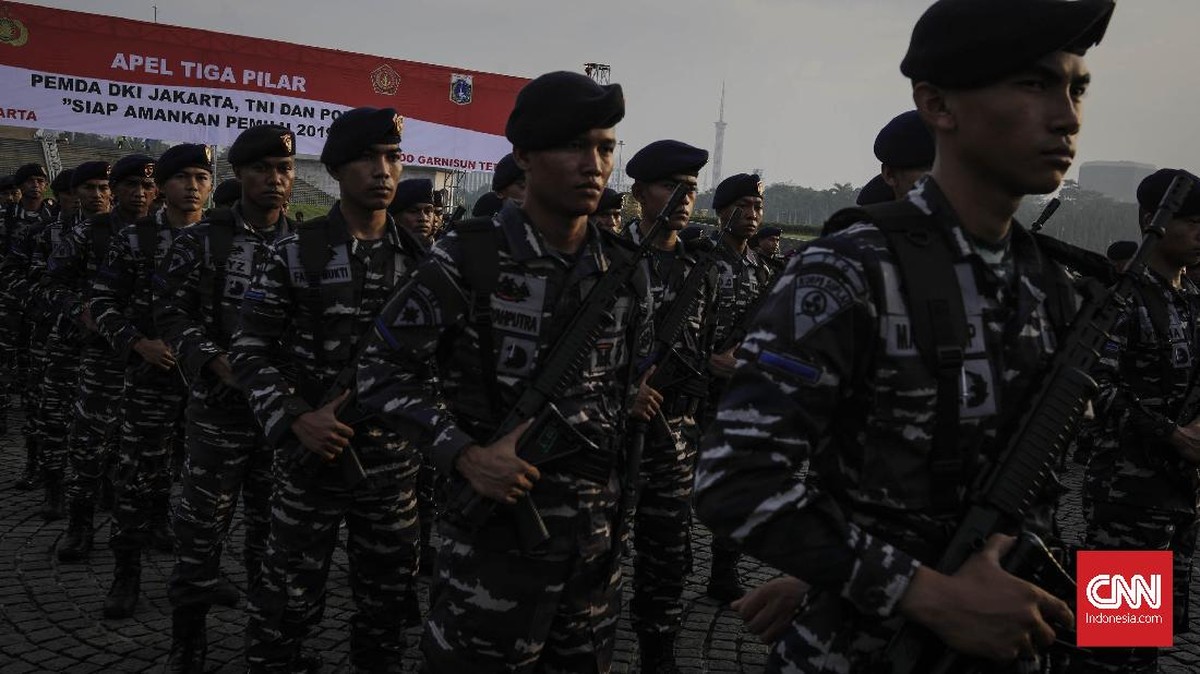 FOTO: Apel Tiga Pilar untuk Amankan Jakarta Saat Pemilu 2019