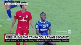 Persija Imbang Tanpa Gol Lawan Becamex