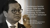 Saling Sindir soal Pidato Jokowi tentang Pengembalian Lahan Dalam pidato kebangsaannya, capres nomor urut 01 Joko Widodo menyebut dirinya menunggu jika ada pemilik lahan yang ingin mengembalikannya ke negara.