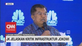 JK Jelaskan Alasan Kritik Infrastruktur Jokowi