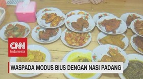 Waspada Modus Bius Dengan Nasi Padang