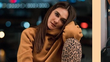 Reino Barack Ulang Tahun, Luna Maya Dengarkan Lagu Galau