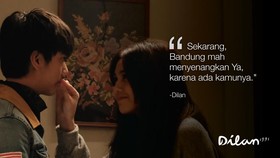 FOTO: Bunga Rampai Gombalan 'Dilan 1991'