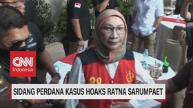 Sidang Perdana Kasus Hoaks Ratna Sarumpaet