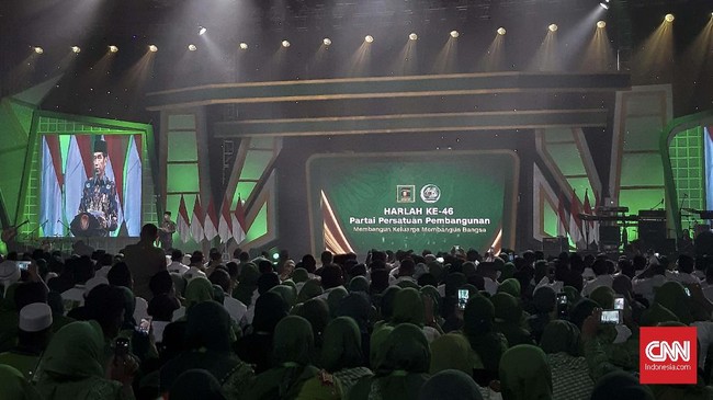 Presiden Jokowi meminta PPP untuk memperjuangkan kemaslahatan umat di usianya yang ke-46, meski usia partai terus bertambah dan para kader silih berganti.