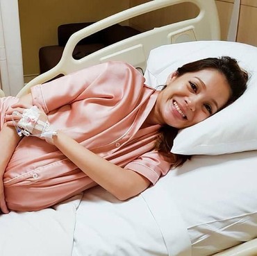 Intip Wajah Gemas Anak Ketiga Maya Septha