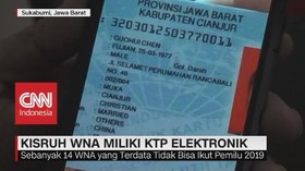 Kisruh WNA Miliki KTP Elektronik