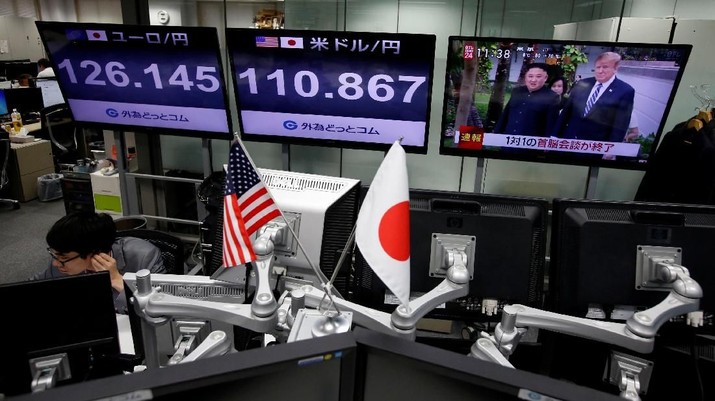 Bursa Jepang Melemah Jelang Rapat The Fed