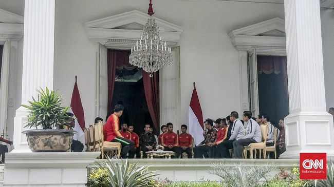 Jumpa Jokowi, Timnas U-22 Minta Rekomendasi Naik Pangkat