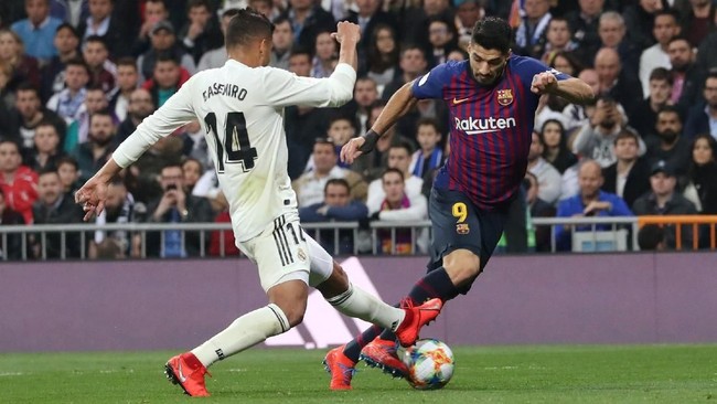 Berikut jadwal siaran langsung El Clasico Real Madrid vs Barcelona pada lanjutan Liga Spanyol di Stadion Santiago Bernabeu.