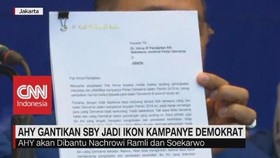AHY Gantikan SBY Jadi Ikon Kampanye Demokrat