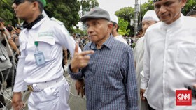 Dicueki Pimpinan KPU, Amien Rais Pilih Pulang