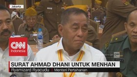 Terkait Surat Ahmad Dhani, Menhan: Saya tidak Ikut Campur