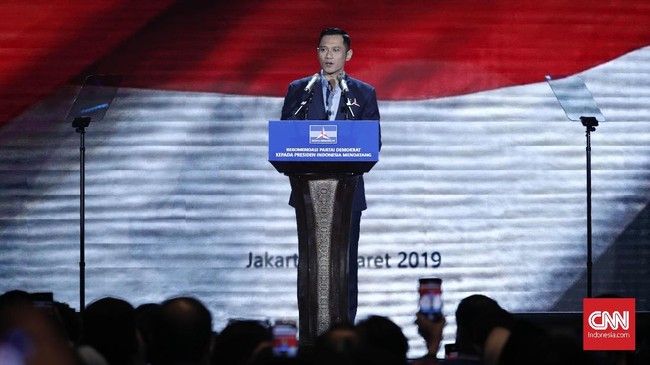 AHY menyebut Demokrat juga menyoroti melemahnya daya beli masyarakat karena penghasilan yang menurun.