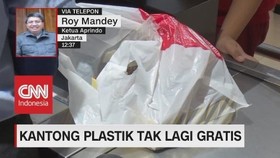 Kini! Kantong Plastik Tak Lagi Gratis