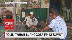 Polisi Tahan 11 Anggota FPI di Sumut
