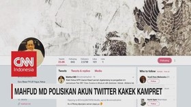 Mahfud MD Polisikan Akun Twitter Kakek Kampret