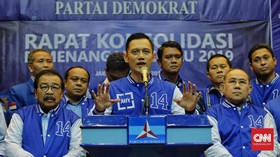 AHY Sebut Pakde Karwo dan Bang Nara Panglima Pemilu Demokrat
