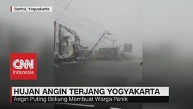 Hujan Angin Terjang Yogyakarta