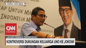 Kontroversi Dukungan Keluarga Uno ke Jokowi
