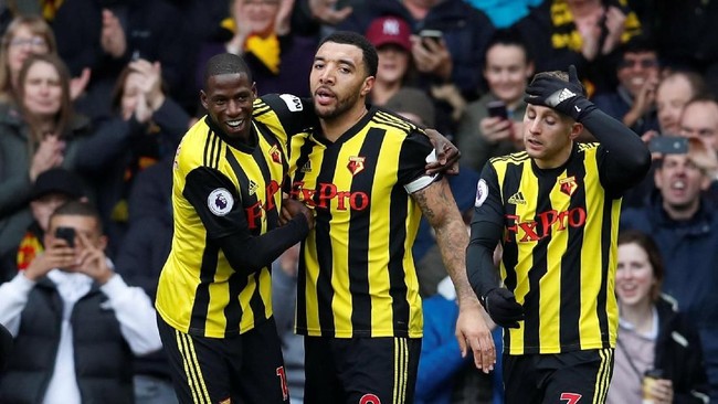 Watford mengalahkan Leicester City yang ditangani manajer baru Brendan Rodgers di Stadion Vicarage Road, Minggu (3/3) malam waktu Indonesia barat.