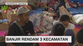 Hampir Sebulan, Banjir Rendam 3 Kecamatan di Bandung
