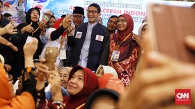 Sandi Ikut Isra Mi'raj di Bogor, Ma'ruf ke Daerah Pertempuran