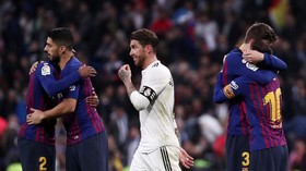 FOTO: Barcelona Kembali Permalukan Real Madrid di El Clasico