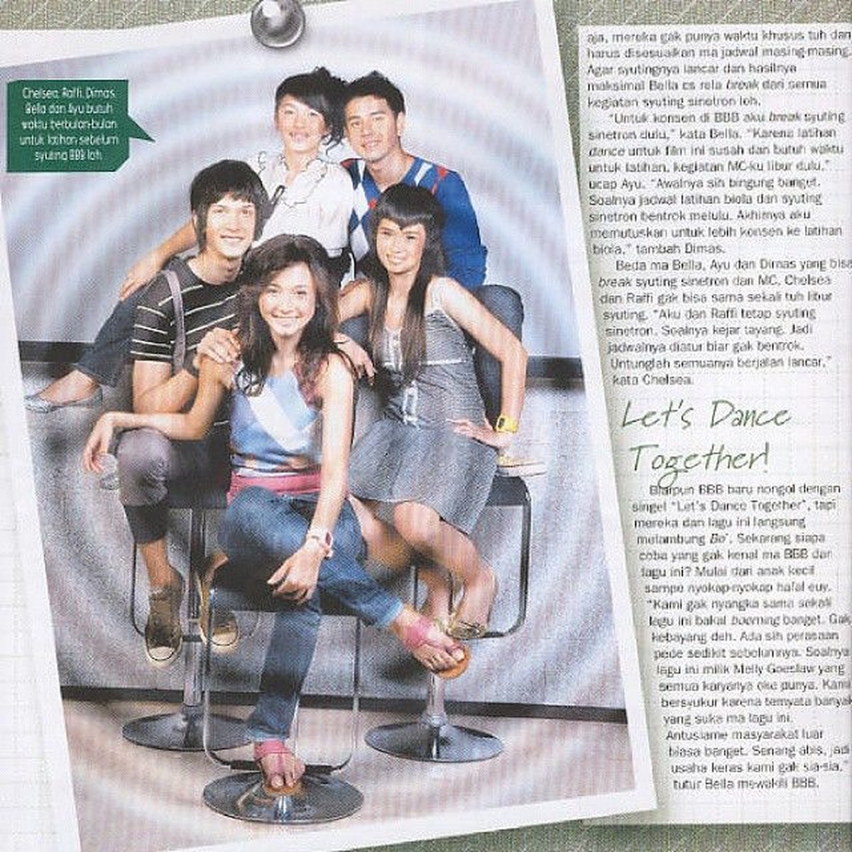 Personel BBB&comma; Raffi Ahmad&comma; Laudya Chyntia Bella&comma; Dimas Beck&comma; Chelsea Olivia&comma; dan Ayushita makin dewasa&period; Transformasi ini jadi bukti makin dewasa&comma; makin memukau&period;