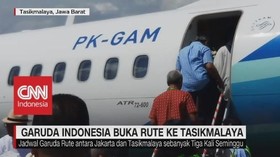 Garuda Indonesia Buka Rute ke Tasikmalaya