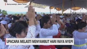 Upacara Melasti Menyambut Hari Raya Nyepi