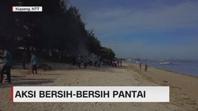 Aksi Bersih-bersih Pantai