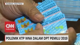 Polemik KTP WNA dalam DPT Pemilu 2019