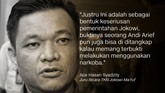 Ramai-ramai Angkat Suara soal Andi Arief Andi Arief ditangkap polisi terkait kasus narkoba. Sejumlah politikus berkomentar soal penangkapan itu. Demokrat menyatakan kasus ini tak terkait dengan partai.