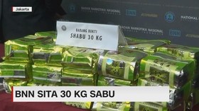 BNN Amankan 30 Kg Sabu