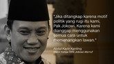 Ramai-ramai Angkat Suara soal Andi Arief Andi Arief ditangkap polisi terkait kasus narkoba. Sejumlah politikus berkomentar soal penangkapan itu. Demokrat menyatakan kasus ini tak terkait dengan partai.