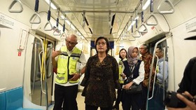Sri Mulyani Sebut Tarif MRT Rp10 Ribu Tak Cukup Balik Modal