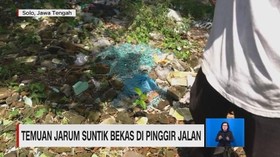Temuan Jarum Suntik di Pinggir Jalan