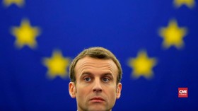 VIDEO: Lewat Kolom, Macron Sampaikan Visi Uni Eropa Baru