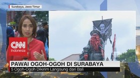 Surabaya Gelar Pawai Ogoh-ogoh Peringati Nyepi