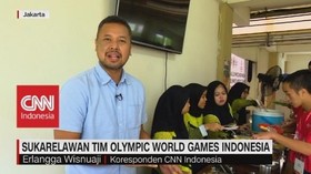 Sukarelawan Tim Olympic World Games Indonesia